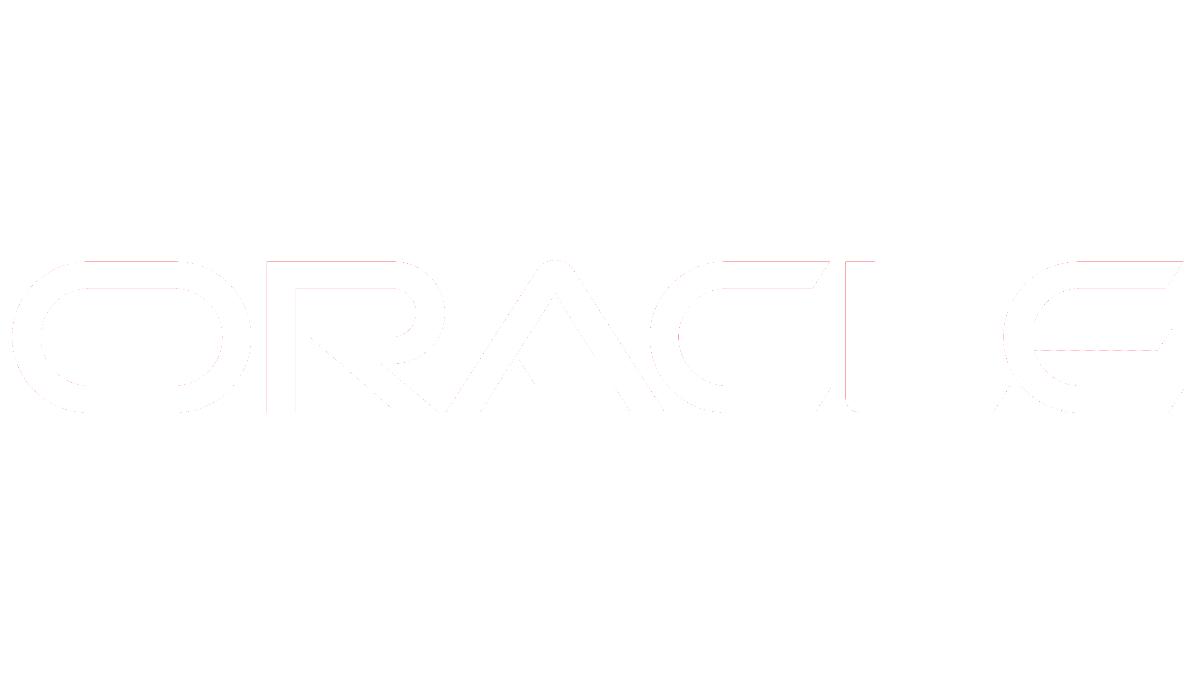 Oracle Logo RGB White